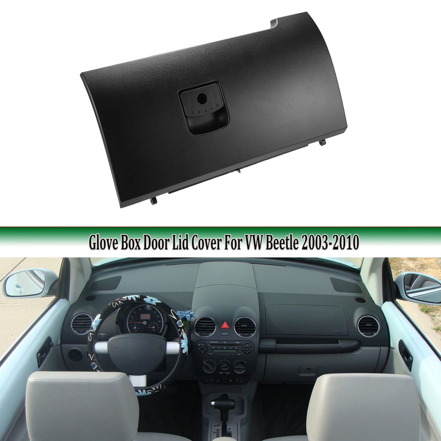 LHD Dash Glove Box Door Cover 1C1880247R for Volkswagen Beetle 2003 - 2010