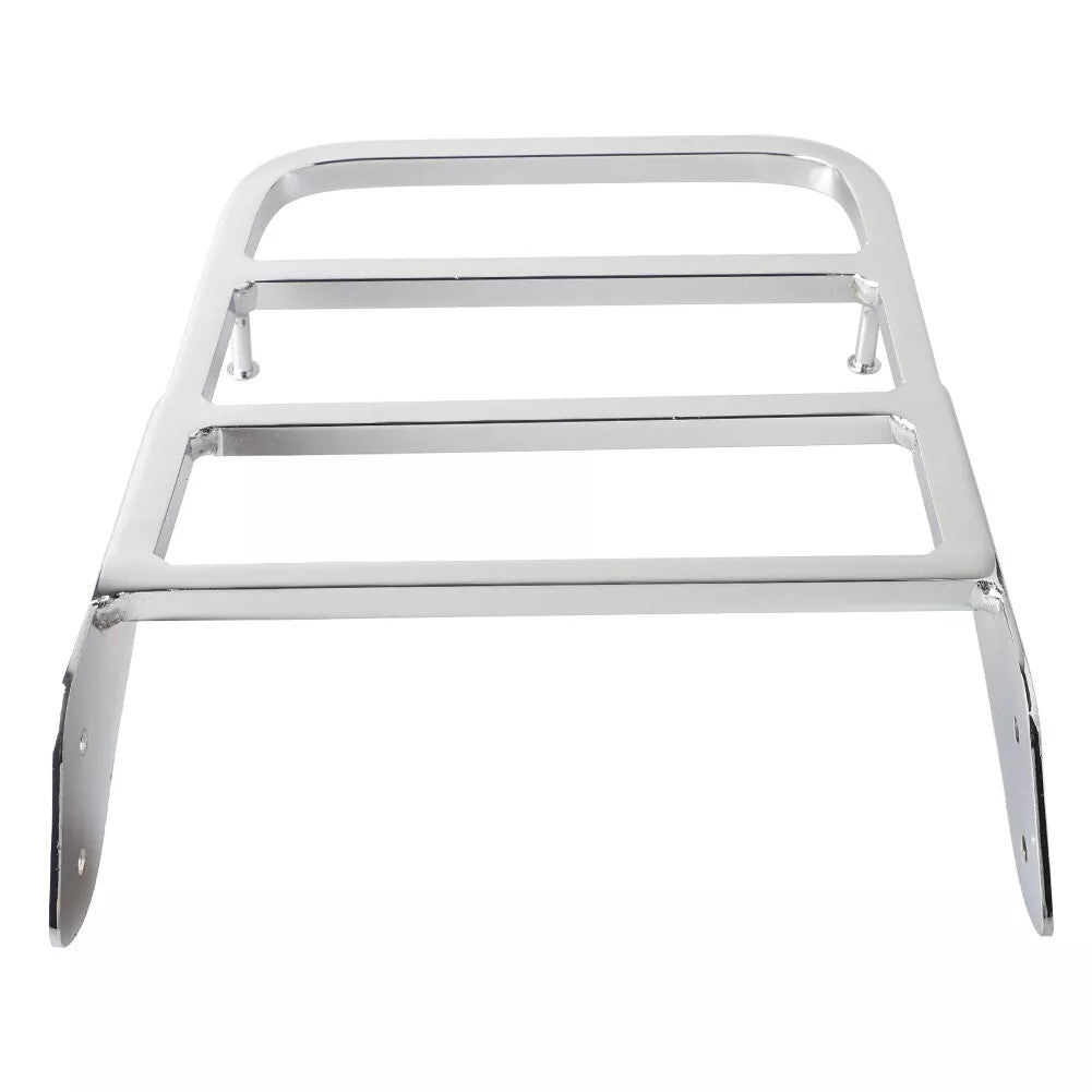 Motorcycle Sissy Bar Rear Luggage Rack Chrome for Yamaha V-Star 1100 2000-2011