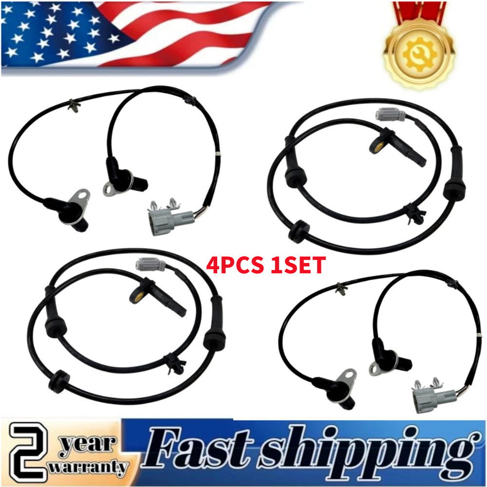 4. ABS speed sensor front, back, left, and right fit: Infinity FX35 FX45 2003-2008