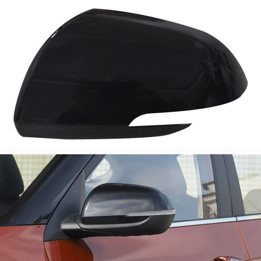LH Black Rearview Mirror Shell Side Wing Cover Cap for Kia KX3 Seltos 2020-2022
