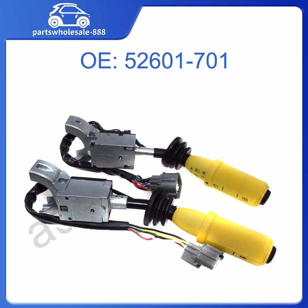 2Pcs Turn Signal Wiper Column Switch Forward Reverse Set For JCB 3CX 4CX New