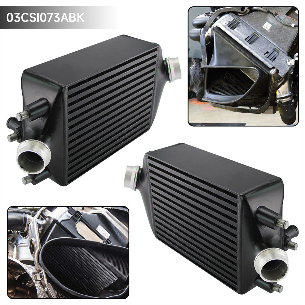 Twin Intercooler Set for Porsche 911 Turbo / Turbo S 991.1 991.2 2013-2019 Black