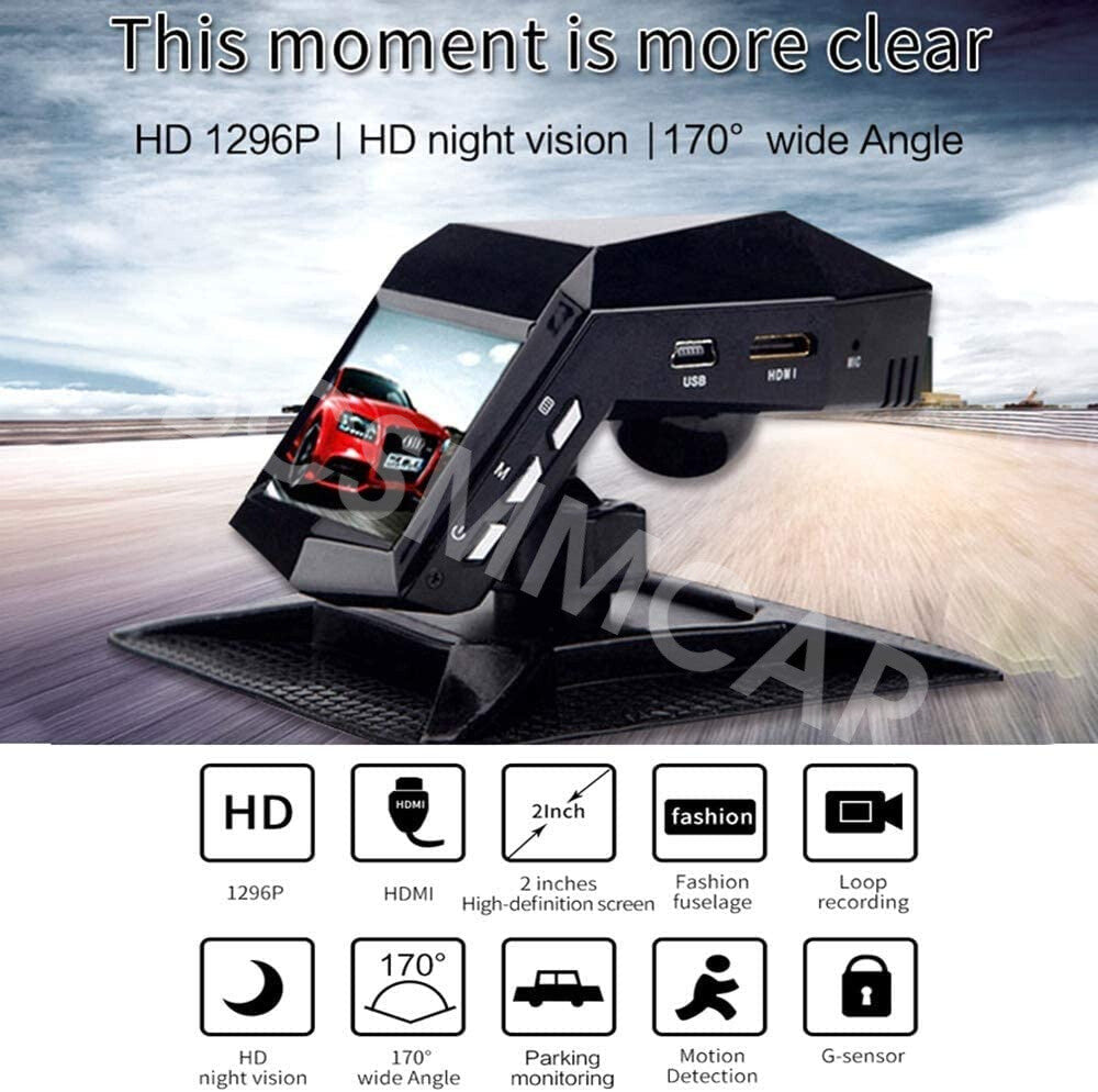 170¡ã Dash Cam Recorder Car Camera Video Registrator HD 1080P Car DVR G-Sensor