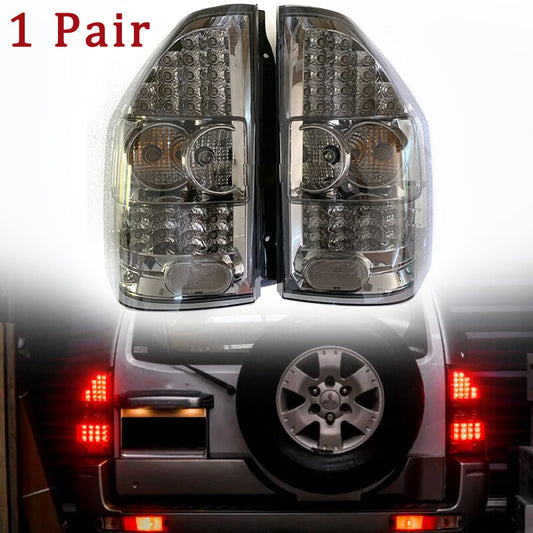 2Pcs LED Rear Tail light Smoke for Mitsubishi pajero montero V73 V77 1999-2006