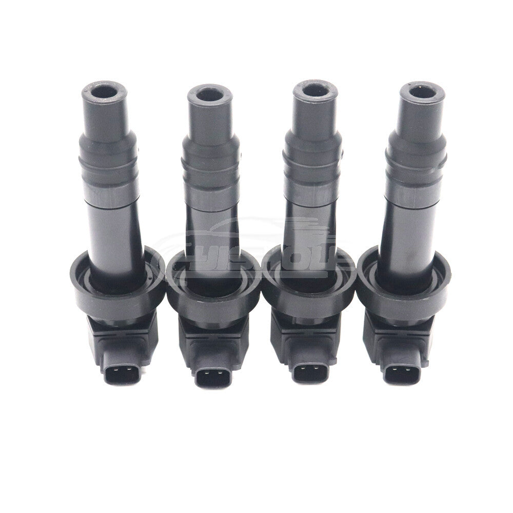 new Kit (4) 27301-2B010 Ignition Coil Kit for HYUNDAI 2010-2011 for Kia Soul 1.6L L4
