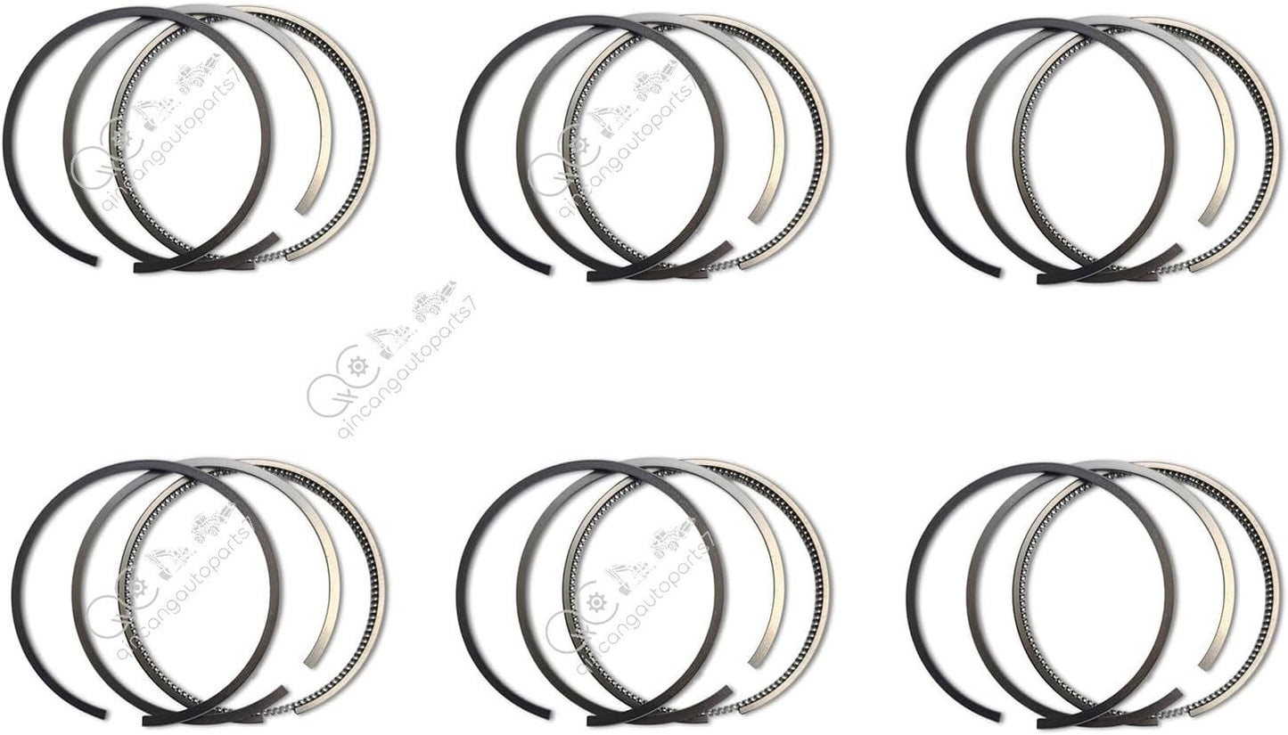 6pcs Piston ring 3802421 for 6BT 5.9l 5.9 12v Engine for Dodge for Ram 1994-1998