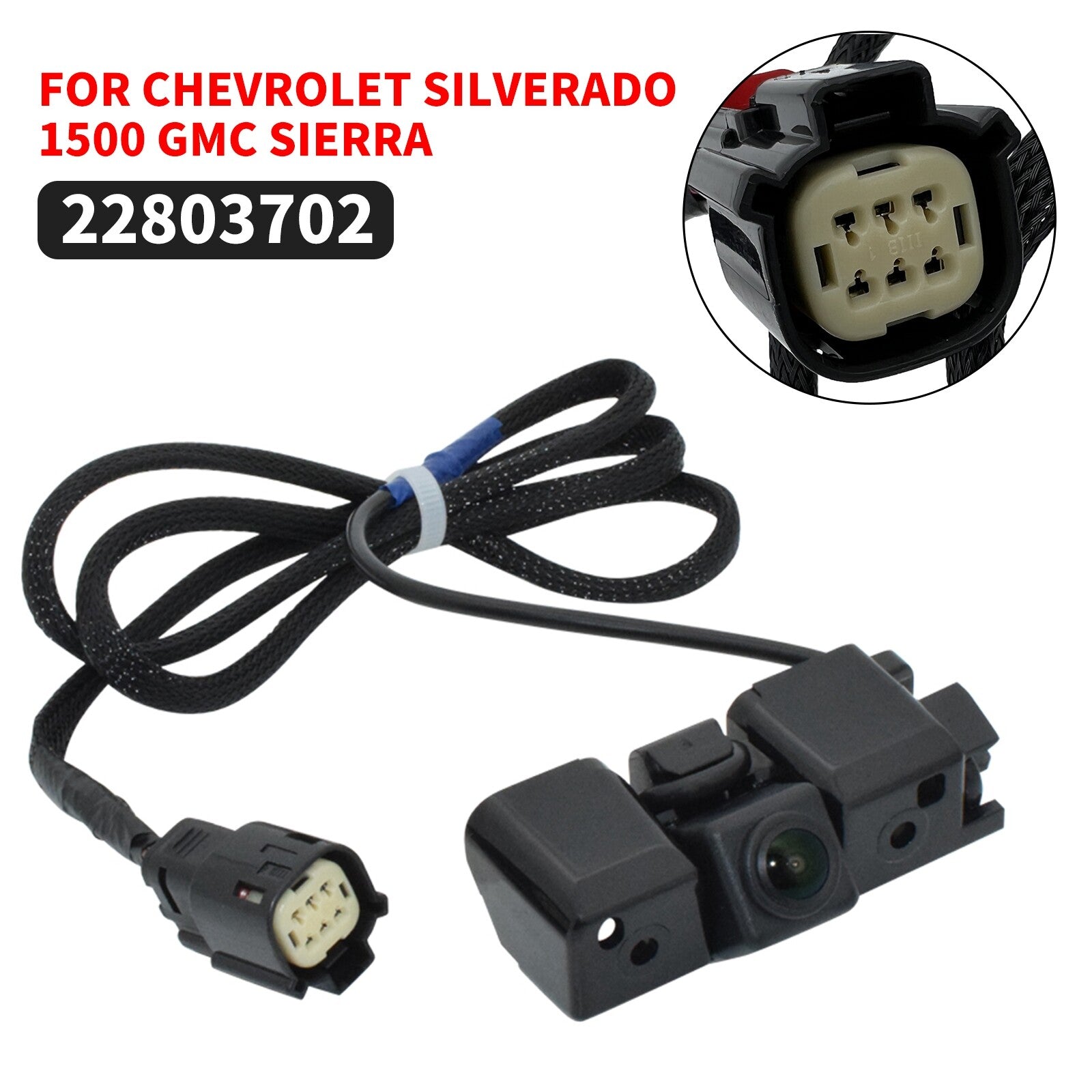 Fit 14-15 Silverado for Sierra Rear View Backup Assist Parking Camera 22803702 AT
