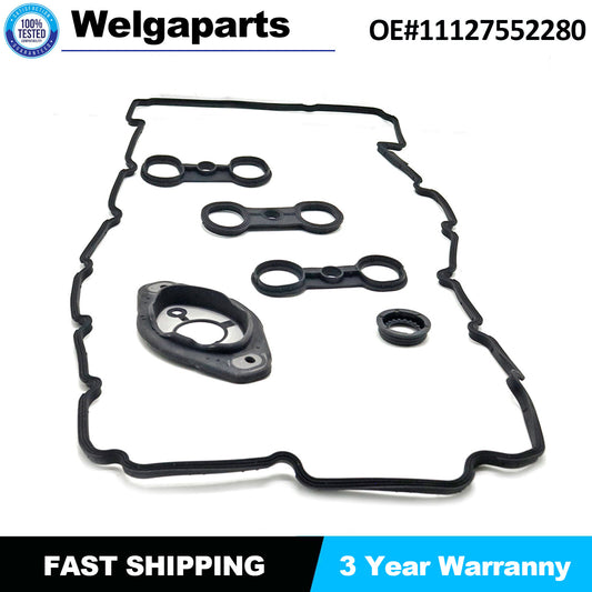 Valve Cover Gasket 1112755228 for BMW E60 E82 E88 E90 E91 E92 E93 X3 X5 Z4 3.0L