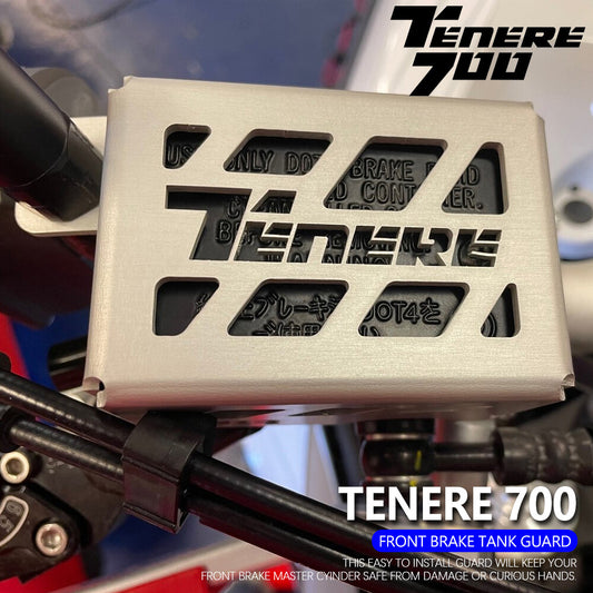 Fit for YAMAHA TENERE 700 Dirt Bike Front Brake Fluid Reservoir Cap Cover Guard