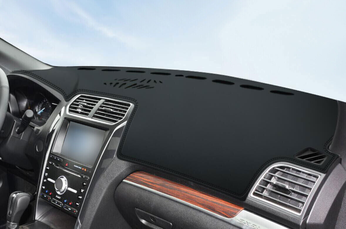 1X PU leather Dashboard Dash Mat Non-slip DashMat Shade for Ford Explorer 16-19