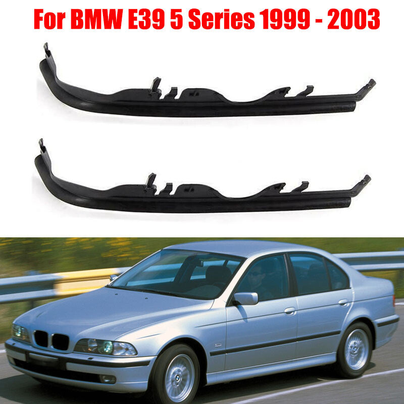 2X Side Auto Headlight Lens Gasket Rubber Sealfor for BMW E39 5 Series 1999-2003