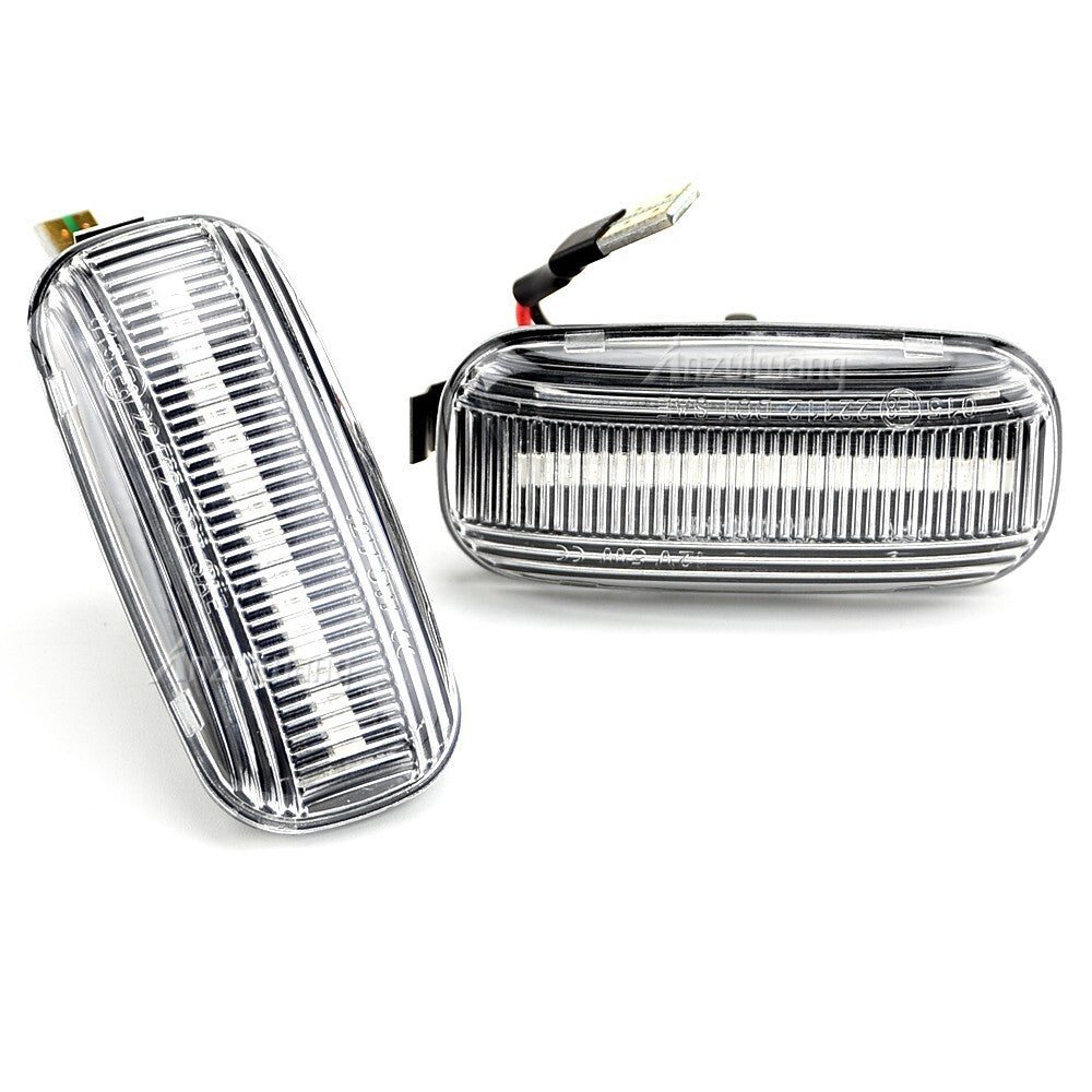 2pcs LED Dynamic Side Marker Turn Light for Audi A3 8P A6 S6 B6 B7 RS6 2000-2005
