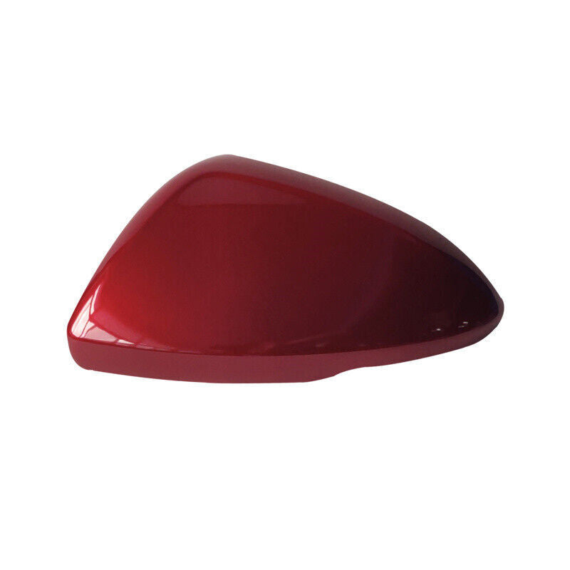 Red Left Rear View Side Mirror Cover Shell Cap Fit for Chevrolet for Cruze 2017-2019