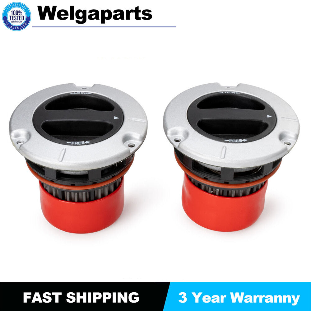 Pair Front Automatic Locking Hub for Ford F250 F350 F450 F550 Super Duty 11-17