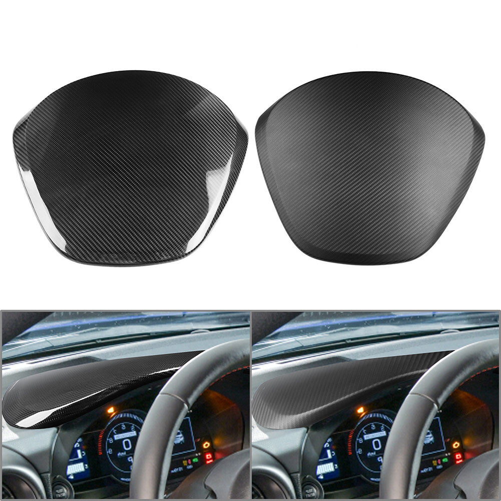 Carbon Fiber Dashboard Shade Cover Trim for Toyota GR86 for Subaru BRZ 2022-2023