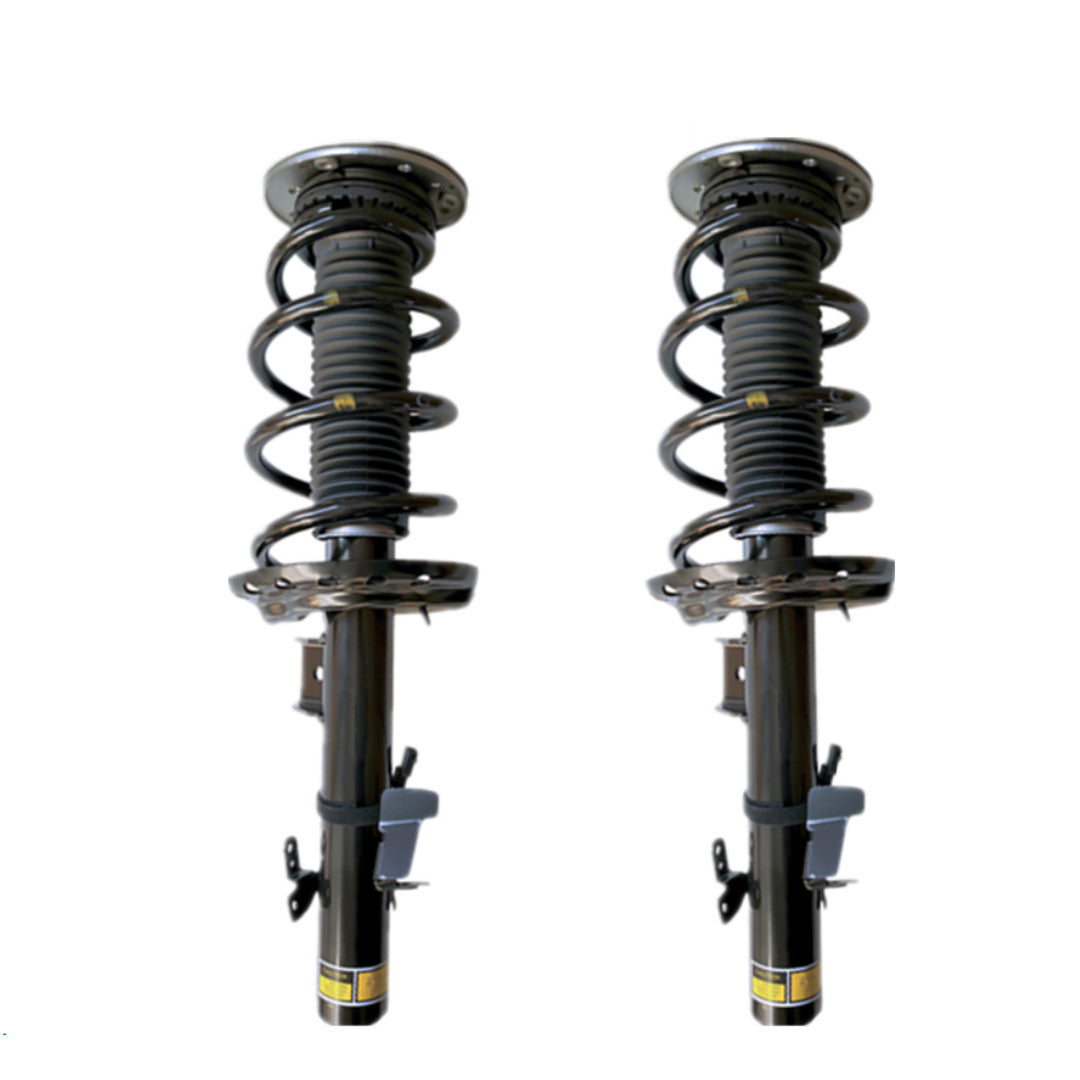 Pair Front Shock Struts Assembly Magnetic Fit for Range Rover Evoque L538 2012-2018