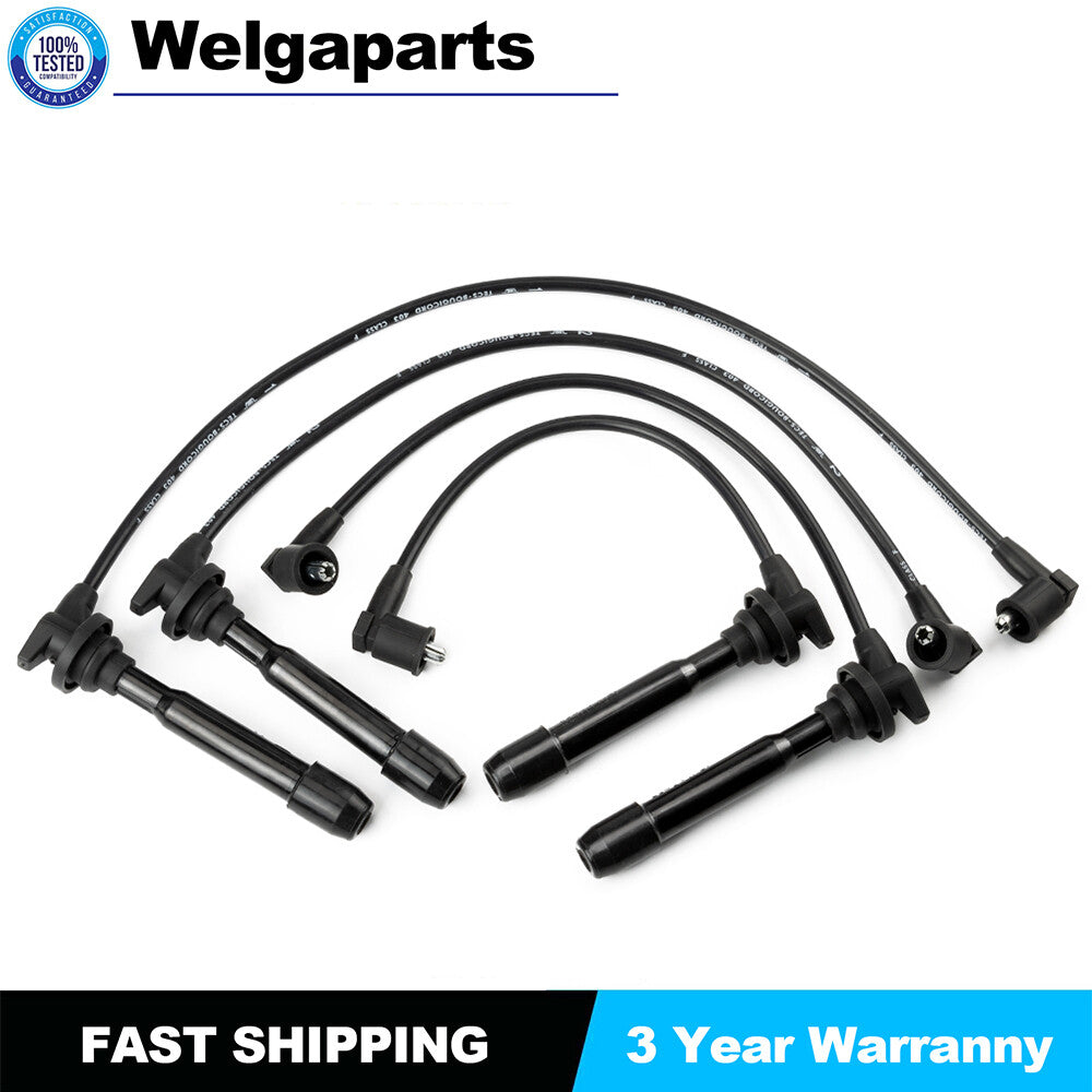 4X Spark Plug Wire Set Herko Automotive WHYU03 For Hyunday for Tucson 2005-2009
