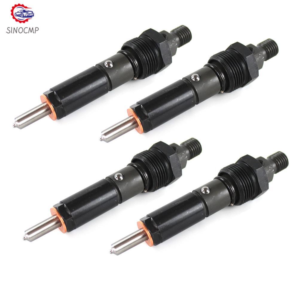 4Pcs Fuel Injectors For Skid Backhoe Case IH Lift Truck 584E 585E 586E J919331
