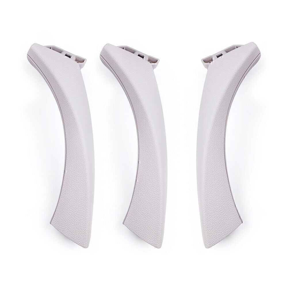 3pcs Door Panel Handle Pull Trim Cover Fit for BMW E90 3-Series Sedan Wagon
