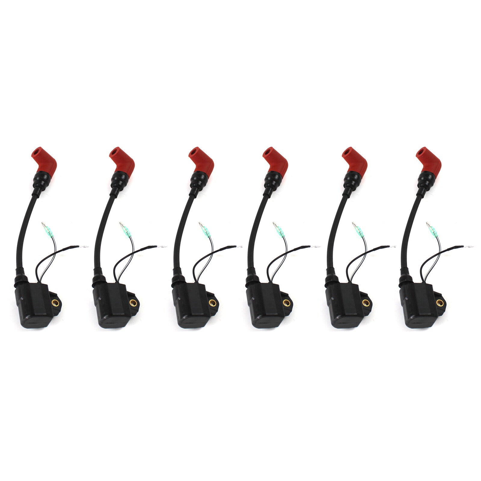 6Pcs Heavy Duty Ignition Coil for Yamaha 100HP 115HP 130HP 140HP 150HP 175HP