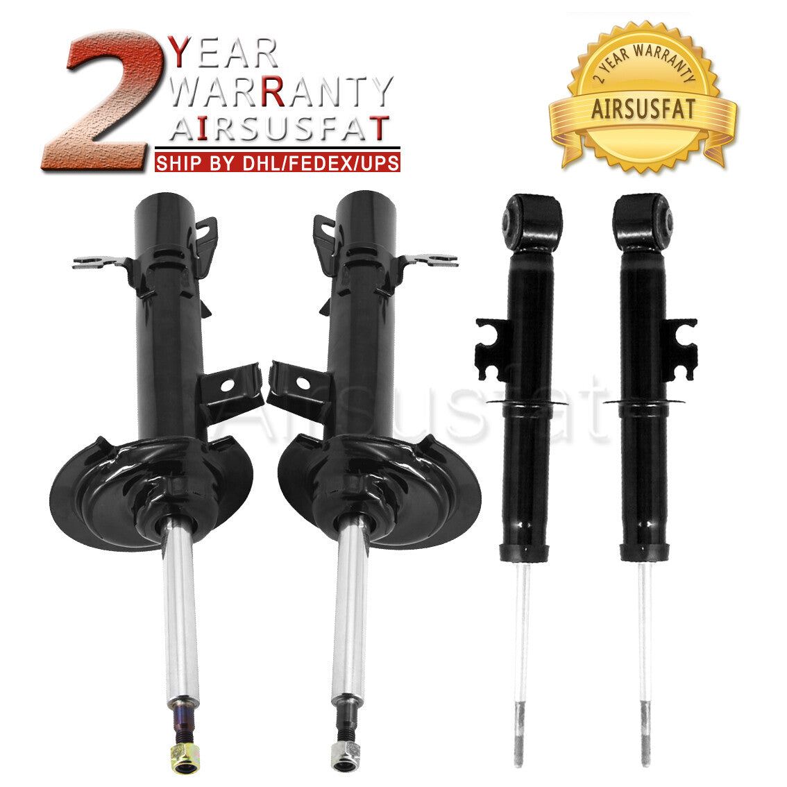 4pcs Front Rear Air Suspension Shock for BMW for MINI Cooper R50 R52 R53 31316763132