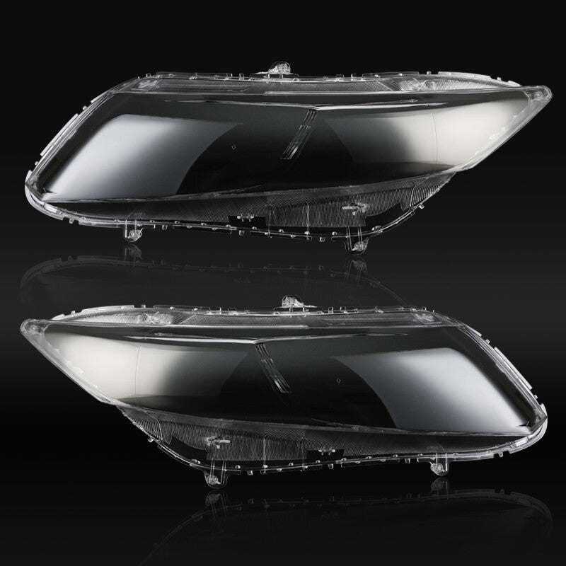 A pair of headlight lens covers for Honda for Civic , 2012-2013-2015.
