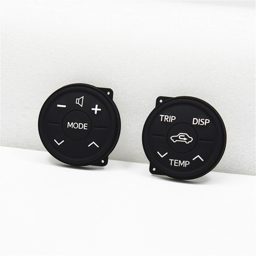 Steering Wheel Control Rubber Button Cushion for Toyota Prius XW30 MK3 2009-2018