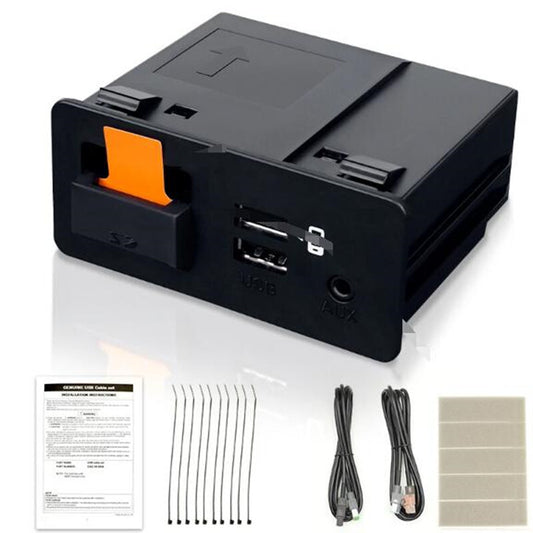 Car USB Port Hub Aux Console Interface Module for Mazda Apple Carplay Android