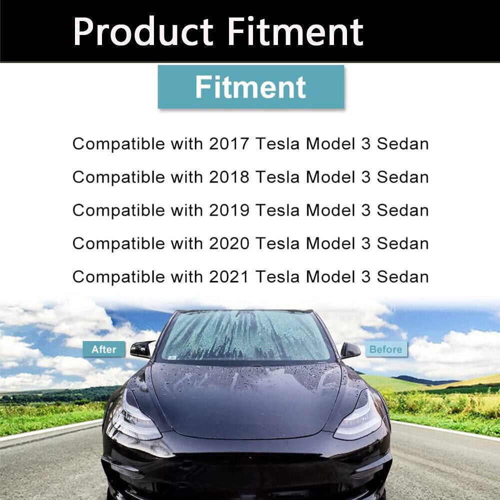 For 2017-2021 for TESLA MODEL 3 Carbon Fiber Side View Mirror Cover Caps Replacement