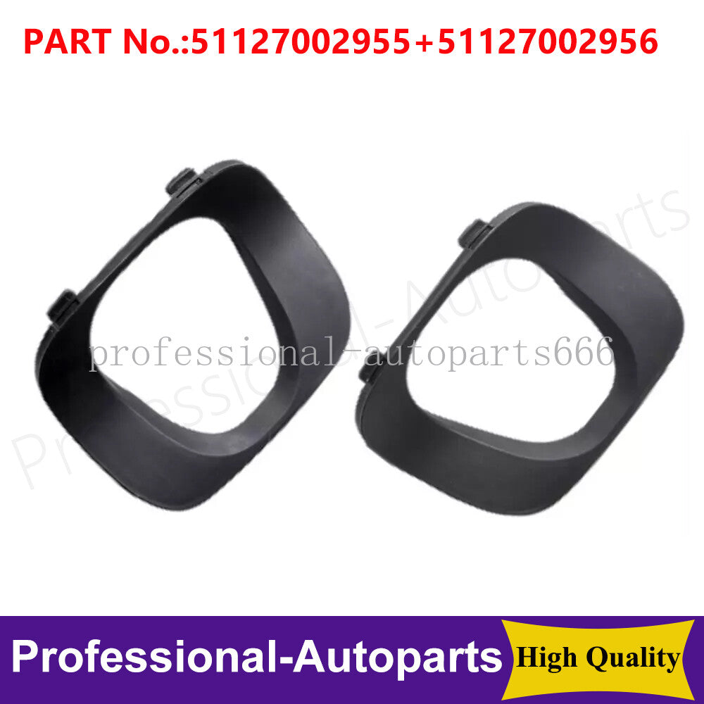 1. Dual rear LR exhaust pipe caps suitable for 2001-04 for BMW E53 X5 3.0i