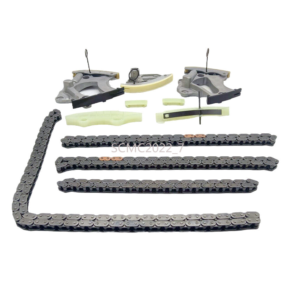 11X Engine Timing Chain Tensioner Guides Kit for AUDI S5 A6 for A8 Q7 3.0L CREC CRED