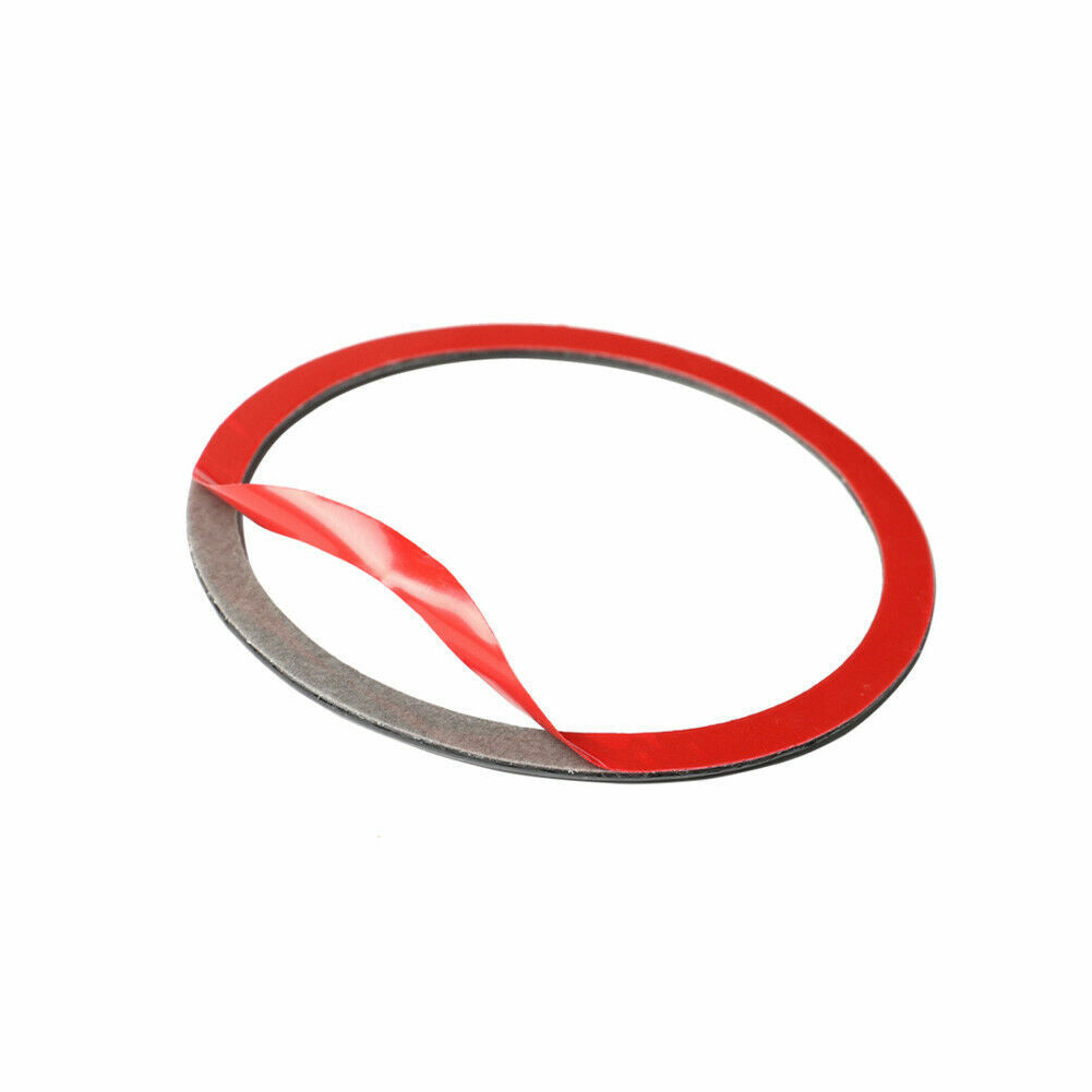 Red carbon fiber door speaker stickers are suitable for BMW 3 Series E46 1998-05