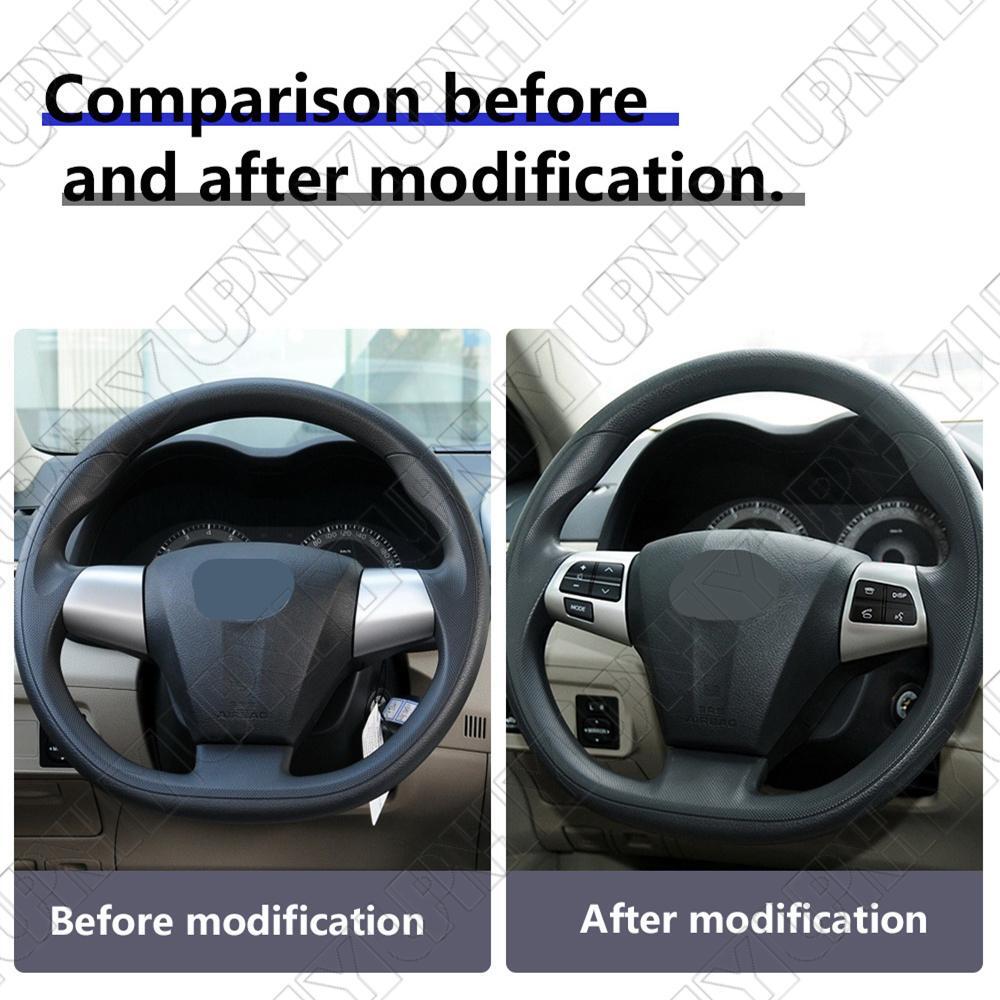 Fit For 2010-2013 for Toyota for Corolla 84250-02230 Steering Wheel Control Switch 2Pcs