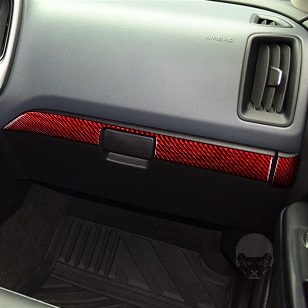Red Carbon Copilot Headlight Swich Trim for Chevrolet Colorado / for GMC for Canyon 2015+