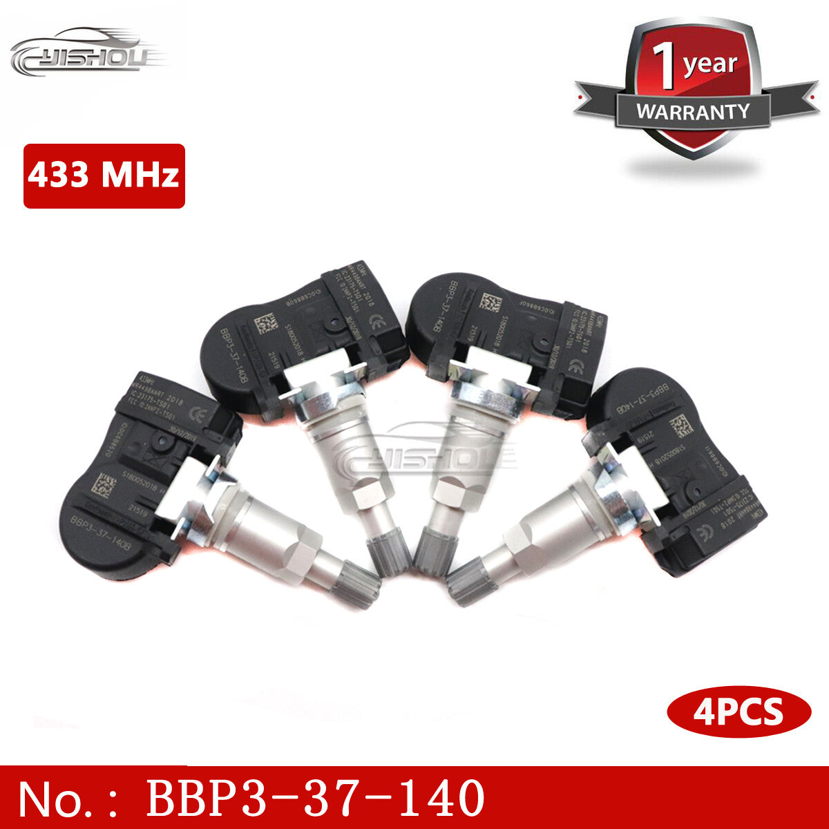 TPMS tire pressure sensor suitable for Mazda 2, 3, 5, 6, CX3, CX5, CX7, CX9, MX5, for Fiat 124 433MHz