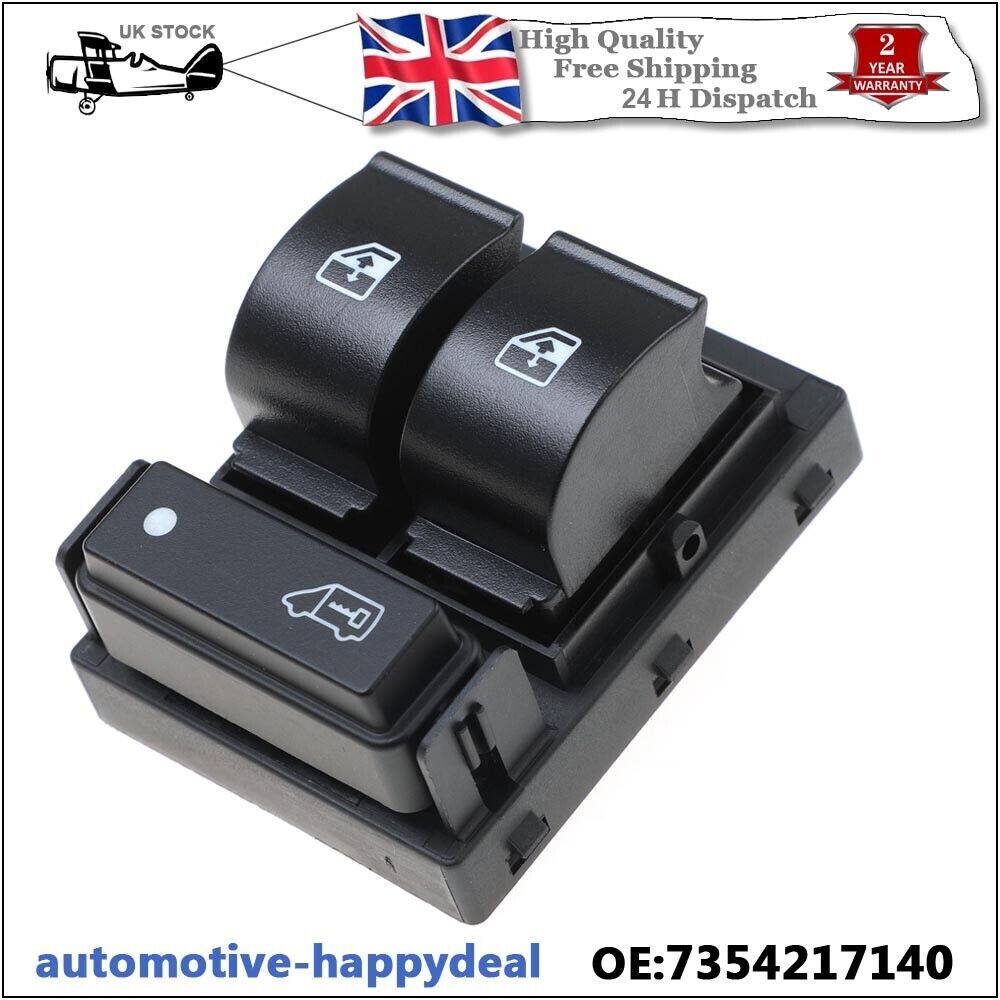 for VAUXHALL COMBO MK3 2011>> ONWARDS FRONT RIGHT ELECTRIC WINDOW SWITCH BUTTON