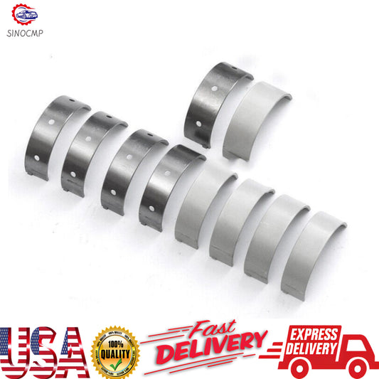 10pcs Crankshaft Main Bearings Set fits for Mercedes C218 W166 W222 M278 4.6L