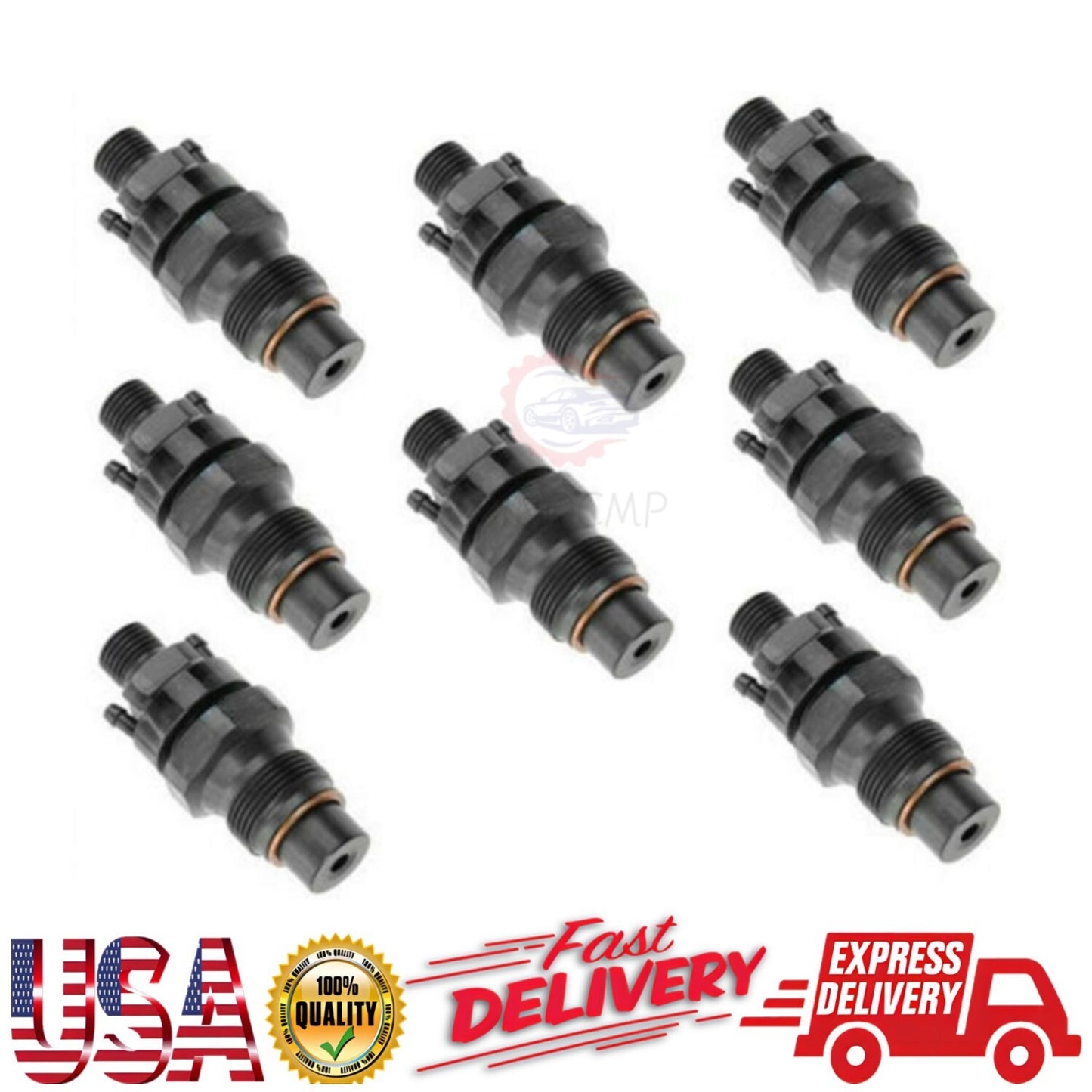 8PCS Fuel Injector For 0432217255 0432217275 1989-2001 GM for Chevy 6.2L 6.5L Diesel