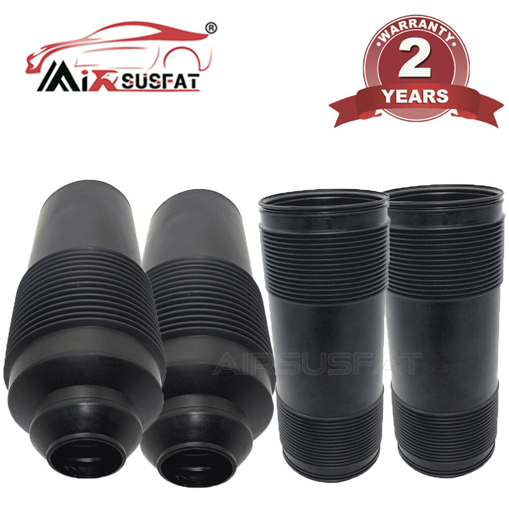 4X FRONT REAR HYDRAULIC STRUT DUST COVER for MERCEDES ABC R230 SL550 SL63 AMG