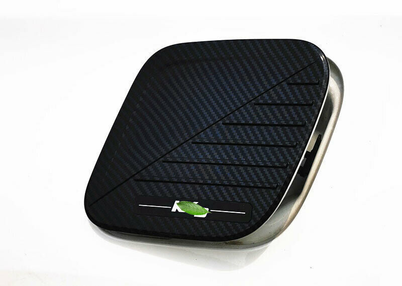 for Kia Seltos 2020-2023 Carbon fiber Filler Fuel Door Tank Gas Cap Cover Trim