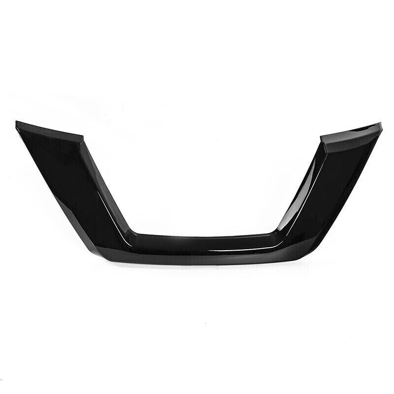 1PC Black Center Grille Moulding Trim Strip Cover Auto 17-2020 for Nissan Rogue