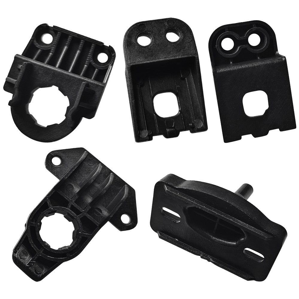 Front Headlight Bracket Repair Kit Black for X5 G05 2019-2022 X6 G06 2020-2022