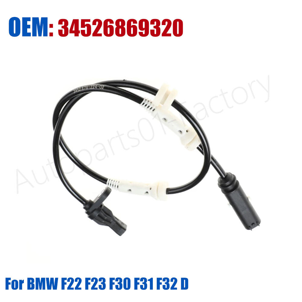 34526869320 Front L/R ABS Wheel Speed Sensor for BMW F22 F23 F30 F31 F32 D