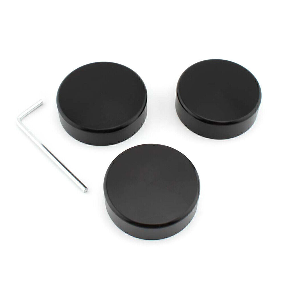 Obere Motorgabelschaft Abdeckungen Schwarz F¨¹r for Harley Sportster 48 XL 1200 88-13