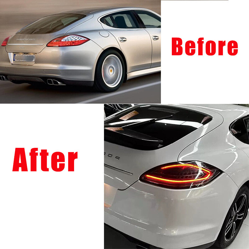 Right For 2010-2013 for Porsche for Panamera 970.1 Smoke Black LED Tail Light