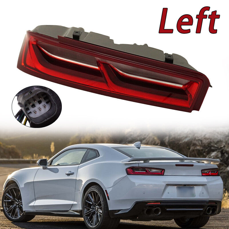 One left LED taillight is available for the driver's side of 2016-2018 for Chevrolet Camaro.