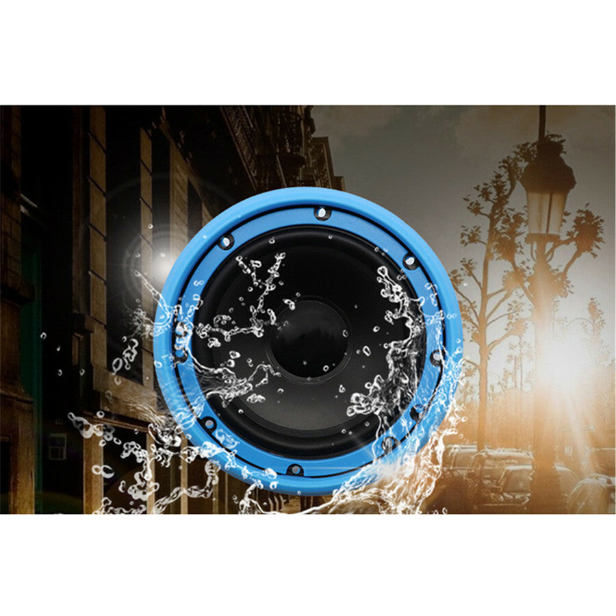 2pcs 6.5 Car Audio Speaker Waterproof Cover Silica Gel Seal Mount Adapter Rings