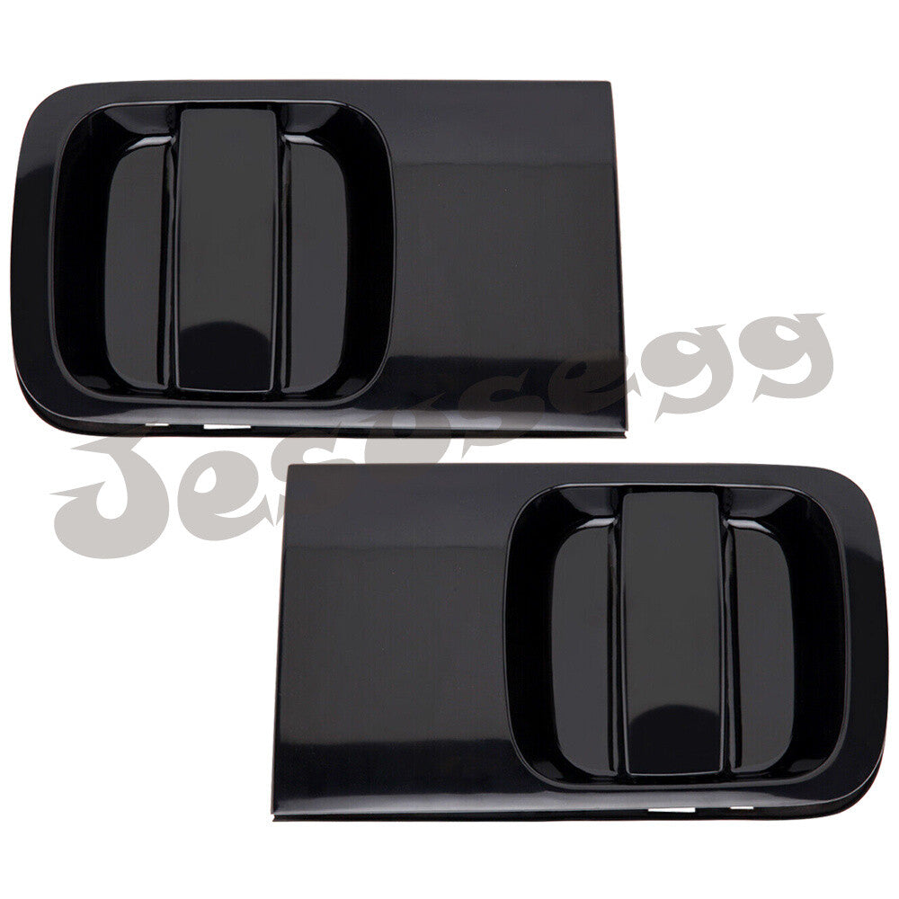 2pcs LeftRight For 07-18 for Hyundai H1 Grand Starex Outside Rear Door Handle Black