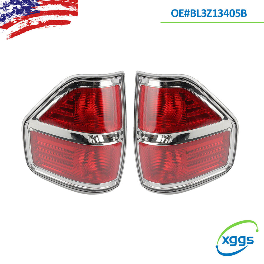 2PCS Tail Light Set For 2009-2014 for Ford F-150 Left Right Tail Lamp AL3Z13405A