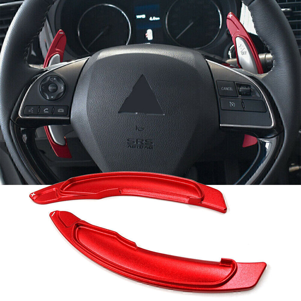 Aluminum Steering Wheel Paddle Shifter Extension for Mitsubishi Lancer Evo X